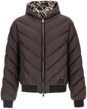 Fendi Reversible Down Jacket - Brown