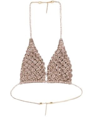 HIBOURAMA Top Wardrobe Diamond De X Mvp - Blanco