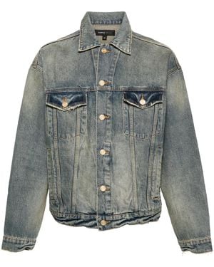 Purple Brand Denim Jackets - Grey