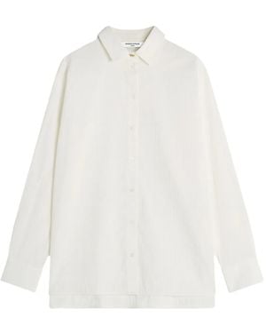 Maison Kitsuné ストライプ シャツ - ホワイト