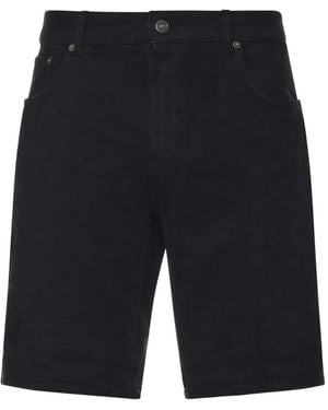 Dondup Pocket Denim Shorts - Blue