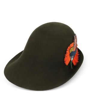 Henrik Vibskov Sombrero De Fieltro - Negro