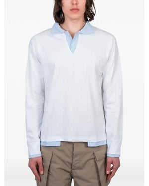 GIMAGUAS Luis Layered-Effect Polo Shirt - White