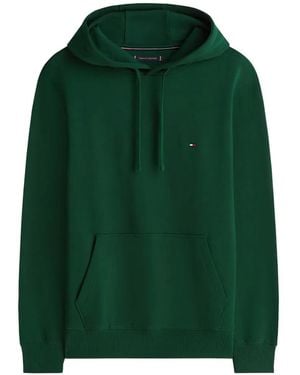 Tommy Hilfiger Hooded Pocket Knitwear - Green