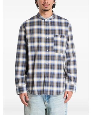 A.P.C. Camisa Thomas a cuadros - Azul
