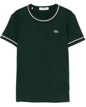 Lacoste Contrast-Trim T-Shirt - Green