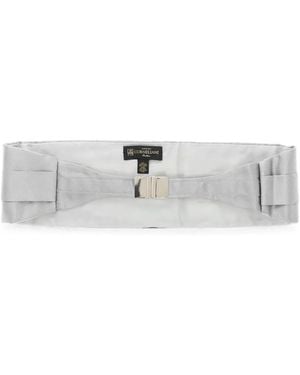 Corneliani Silk Cummerbund - White