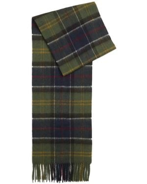 Barbour Tartan Scarf - Green