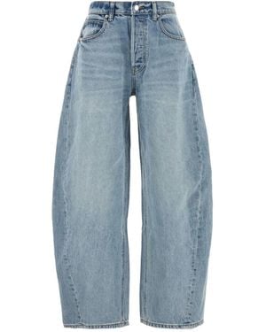 Alexander Wang ☆ブルー フライ ハイウエスト スタックジーンズ Alexander Wang ブルー フライ ハイウエスト スタックジーンズ