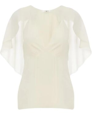 Chloé Layered Blouse - White
