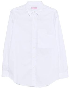 CUANTICO Camisa Piera con bolsillo - Blanco