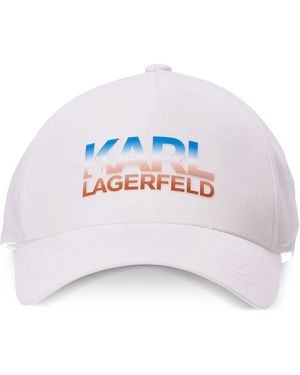KARL LAGERFELD Base Cap - White