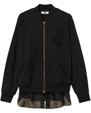 Twinset エンブロイダリー スウェットシャツ - ブラック