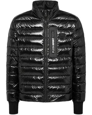 Philipp Plein Tiger Padded Jacket - Black