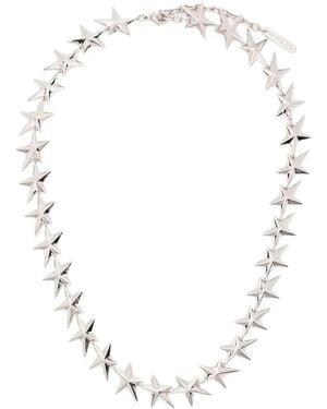 Mugler Collana A Catena - Bianco