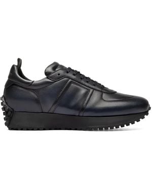 Officine Creative Kasba 003 Leather Trainers - Blue