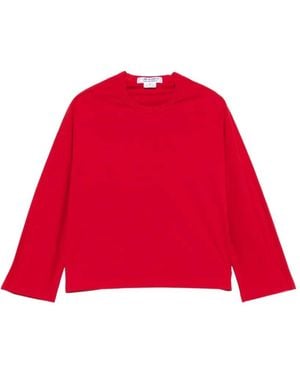 Comme des Garçons Long-Sleeve T-Shirt - Red