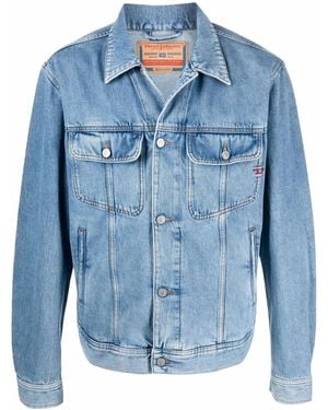 DIESEL D-Barcy Denim Jacket - Blue