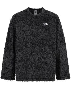 Supreme X The North Face High Pile Fleece Jumper - Black