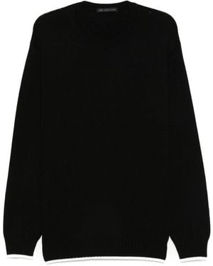 Low Brand Merino Wool Jumper - Black