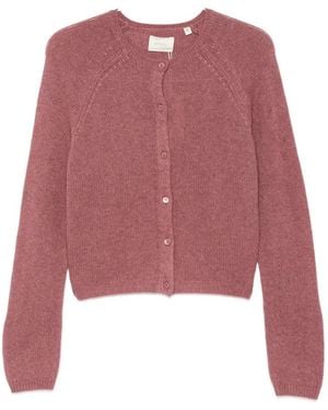 Doen Peroline Cashmere Cardigan - Red