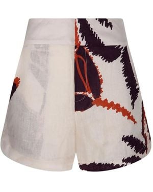 JUAN DE DIOS Short En Lin - Neutre
