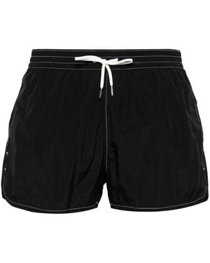 CDLP Badeshorts Mit Kontrastnähten - Schwarz