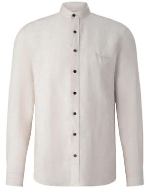 Bogner Raphi Band-Collar Shirt - White
