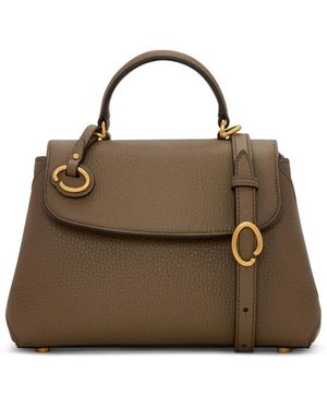 Oscar de la Renta The Mini Poppy バッグ - ブラウン