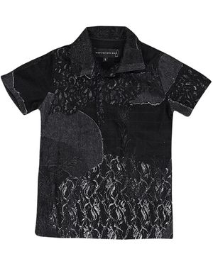 Who Decides War Burrow Polo Shirt - Black