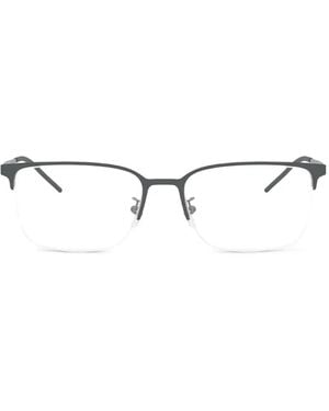 Emporio Armani Occhiali Rettangolari - Bianco