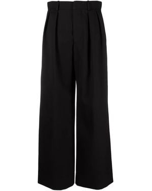 Wardrobe NYC Low-Rise Trousers - Black