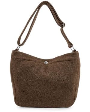 A.P.C. Journal Satchel Shoulder Bag - Brown