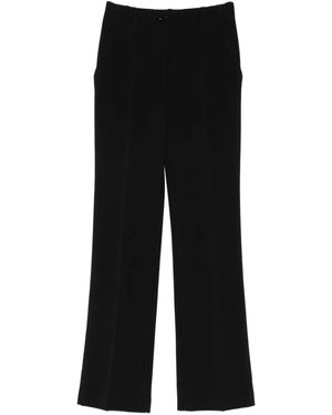 Marc Cain Button-Fastening Pants - Black