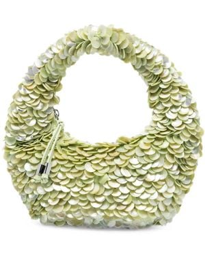STAUD Reef Sequin-Embellished Tote Bag - Metallic