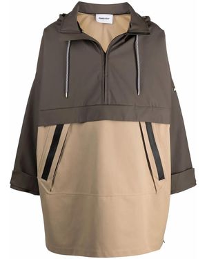 Ambush Colour-Block Hooded Parka - Multicolour