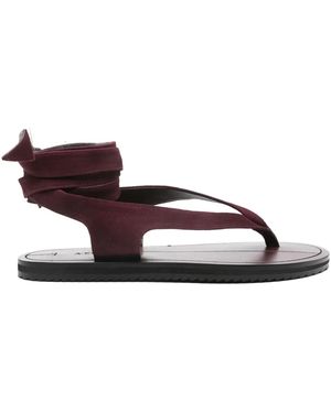 A.Emery Elmer Flat Sandals - Brown