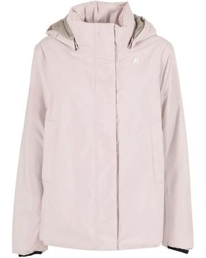 K-Way Marlette Soft Touch Waterproof Jacket - Pink