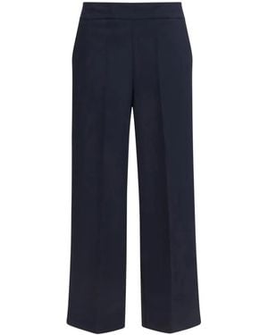 Avenue Montaigne Grace Wide-Leg Pants - Blue