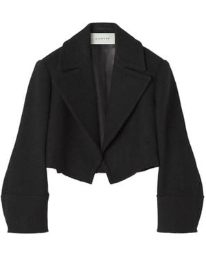Lanvin Cuffed Jacket - Black