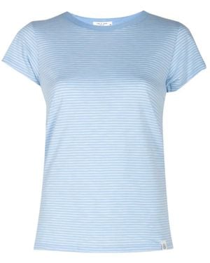 Rag & Bone Camiseta A Rayas - Azul