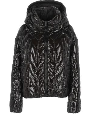Patrizia Pepe Quilted Hooded Jacket - ブラック
