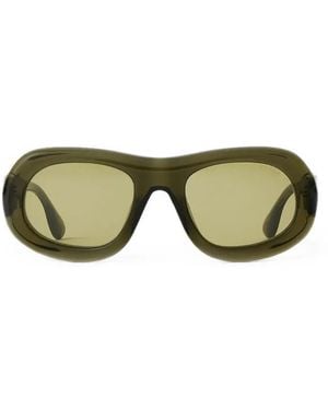 Soeur Occhiali Da Sole Lee Ovali - Verde