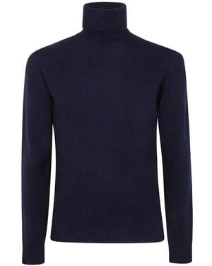 Nuur Klassischer Rollkragenpullover - Blau