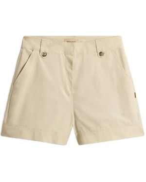 Woolrich Belt Loops Shorts - Natural