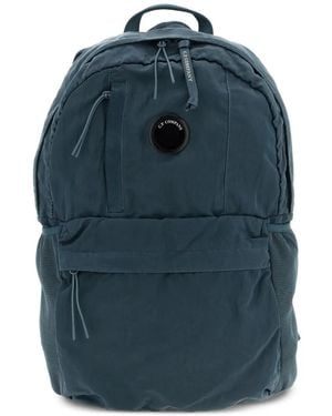 C.P. Company Nylon B Lens Backpack - Blue