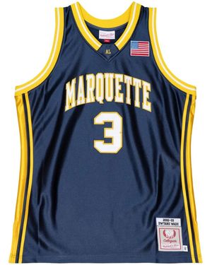 Mitchell & Ness Ncaa Marquette 2002 Dwyane Wade Basketball-Trikot - Blau