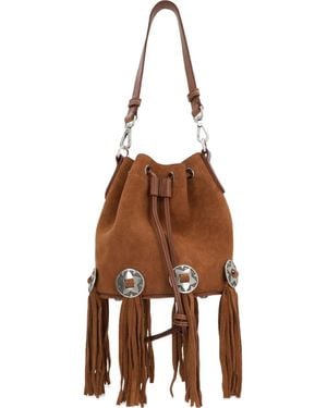 HTC Janis Shoulder Bag - Brown