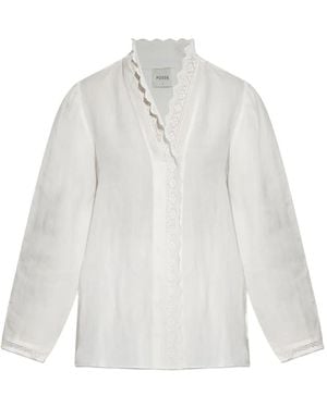 Posse Camicia Con Dettaglio - Bianco