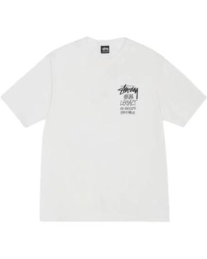 Stussy Solid World Tour Lcb T-Shirt - White
